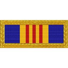 New Jersey National Guard Unit Strength Ribbon with Large Frame
